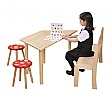 Trapezoid Classroom Writing Table