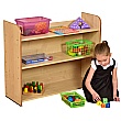 Maple 3 Shelf Bookcase