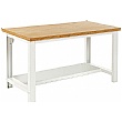 Bott Cubio Framework Benches - Bench With Half Depth Shelf