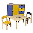 Classroom Stackable Chairs (Pack Of 4)