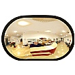 Detective Wall Mounted Oval Observation Mirrors