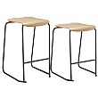 SE Ergonomic Wooden Classroom Stools