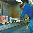 TRAFFIC-LINE Yellow/Black Adhesive Impact Protection For Edges - 1 Metre
