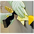 TRAFFIC-LINE Yellow/Black Adhesive Impact Protection For Edges - 1 Metre