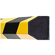 TRAFFIC-LINE Yellow/Black Adhesive Impact Protection For Surfaces - 1 Metre