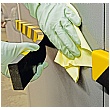 TRAFFIC-LINE Yellow/Black Adhesive Impact Protection For Surfaces - 1 Metre