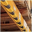 TRAFFIC-LINE Yellow/Black Magnetic Impact Protection For Edges