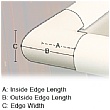 TRAFFIC-LINE White Adhesive Impact Protection For Corners