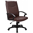 Farnborough Leather Faced Manager Chair