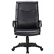 Farnborough Leather Faced Manager Chair