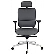 Parity Executive Leather Chair - Grey