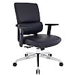 Parity Leather Task Chair - Black