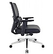 Parity Leather Task Chair - Black