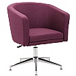 Lewis Fabric Swivel Chair