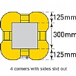 TRAFFIC-LINE Plastic Column Protectors