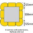 TRAFFIC-LINE Plastic Column Protectors