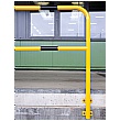 TRAFFIC-LINE Medium Duty Wall Fixed Steel Hoop Guards