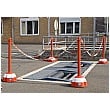 TRAFFIC-LINE Chain Barrier High Visibility Posts