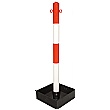 TRAFFIC-LINE Extern Heavy Duty Chain Posts - Metal Base