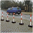 TRAFFIC-LINE Extern Heavy Duty Chain Posts - Metal Base