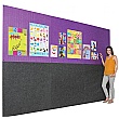 Eco-Colour Frameless Resist-A-Flame Noticeboards