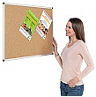 Eco-Colour Aluminium Framed Resist-A-Flame Noticeboards