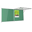 Eco-Colour Corridor Resist-A-Flame Tamperproof Noticeboards