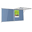 Eco-Colour Corridor Resist-A-Flame Tamperproof Noticeboards