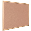 Eco-Colour Light Oak Noticeboards