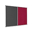 Shield Resist-a-Flame Multibank Eco-Colour Noticeboards