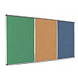 Shield Resist-a-Flame Multibank Eco-Colour Noticeboards