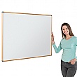 Shield Design Wood Effect Whiteboards