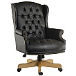 Chairman Noir Traditional Manager Chair