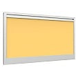 Lumiere Straight Desk Mounted Screens With Single Tool Rail