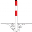 TRAFFIC-LINE Round Barrier Posts