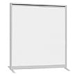 Lumiere Straight Glazed Freestanding Partition Screen
