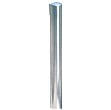 Chichester Removable Stainless Steel Bollards - Padlocked