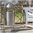 TRAFFIC-LINE Style DS35 Stainless Steel Litter Bins