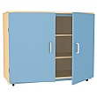 Splash Wooden Cupboard with Coloured Doors