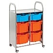 Gratnells Callero Variety Tray Storage Unit With Deep and Extra Deep Trays