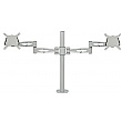 Kardo Pole Mounted Dual Monitor Arms