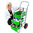 Gratnells Rover All-Terrain Trolley With Deep Trays