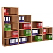 NEXT DAY Karbon Office Bookcases