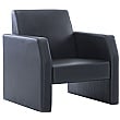 Rest Bonded Leather Single Seater Armchair