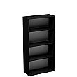 Eclipse Essential Black Office Bookcases