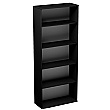 Eclipse Essential Black Office Bookcases