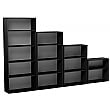 Eclipse Essential Black Office Bookcases