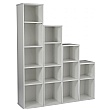 NEXT DAY Karbon Narrow Bookcases