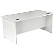 NEXT DAY Karbon K2 Rectangular Panel End Office Desks with Double Fixed Pedestals