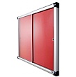 Eco-Sound Acrylic Sliding Door Tamperproof Blazemaster Noticeboards